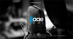 Desktop Screenshot of aae.co.nz