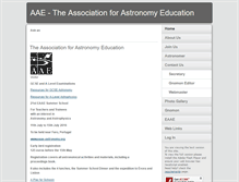 Tablet Screenshot of aae.org.uk